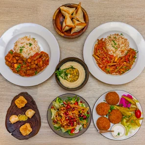 Meal card cover for: Vegan Set Menu for Four