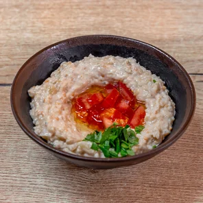 Meal card cover for: Moutabbal Baba Ghanouj (VE) (GF) (SE)