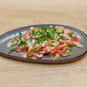 Meal card cover for: Grilled Sweet Pepper (VE) (GF)