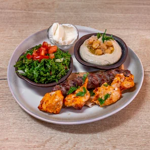 Meal card cover for: Mixed Platter (GF)
