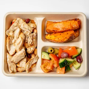 Meal card cover for: Spanish Citrus Chicken Plate