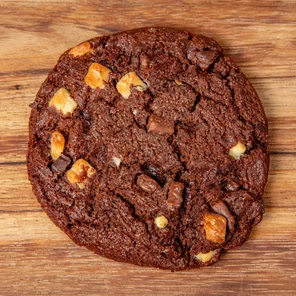 Meal card cover for: Triple Chocolate Cookie