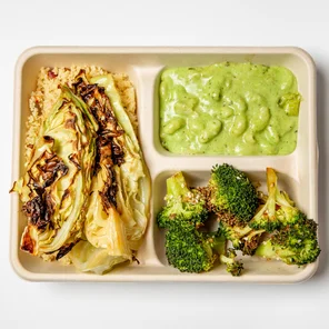 Meal card cover for: Veggie Plate