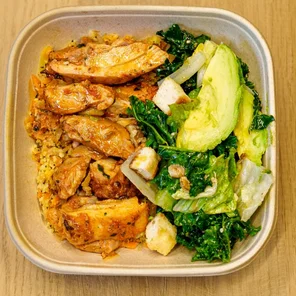 Meal card cover for: Harissa chicken bowl