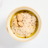 Meal card cover for: Spicy Aubergine Baba Ghanoush