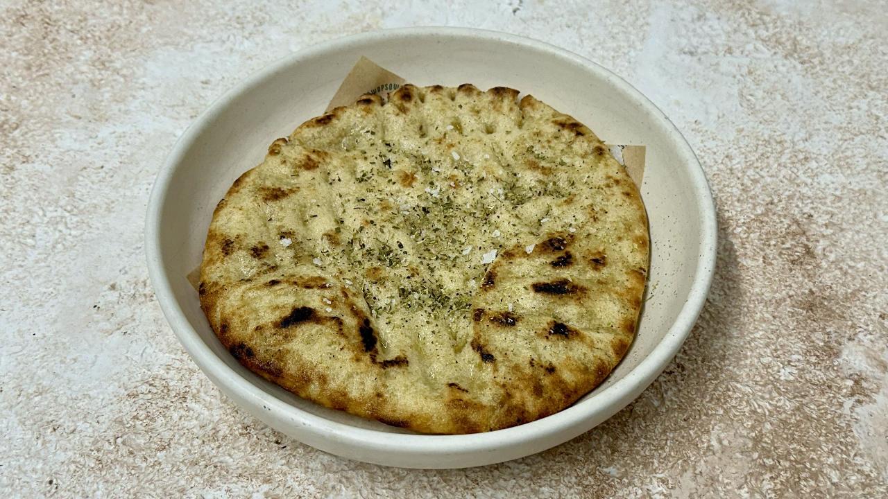 Meal card cover for: Pitta bread (vg)