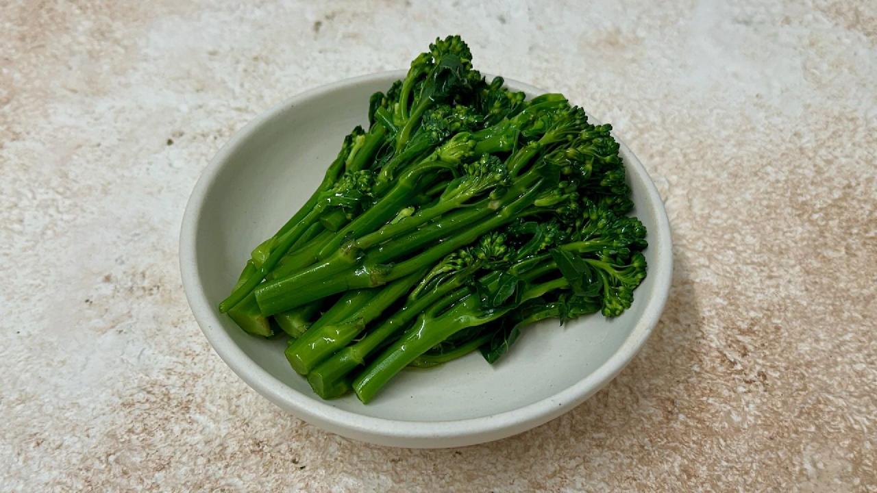 Meal card cover for: Broccoli (vg)