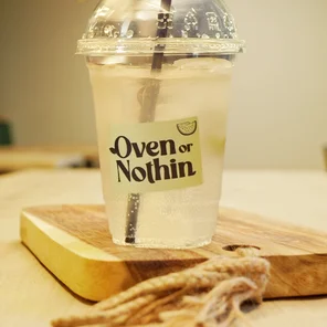 Meal card cover for: Yuzu & white peach cooler