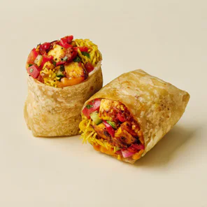 Meal card cover for: Chilli Paneer Wrap