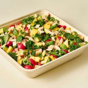 Meal card cover for: Avocado Mango  Greens