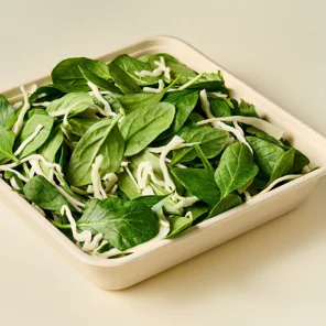 Meal card cover for: Shredded Cabbage  Spinach