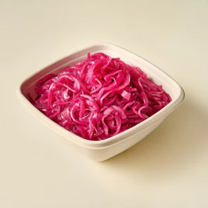 Meal card cover for: Picked Red Onion