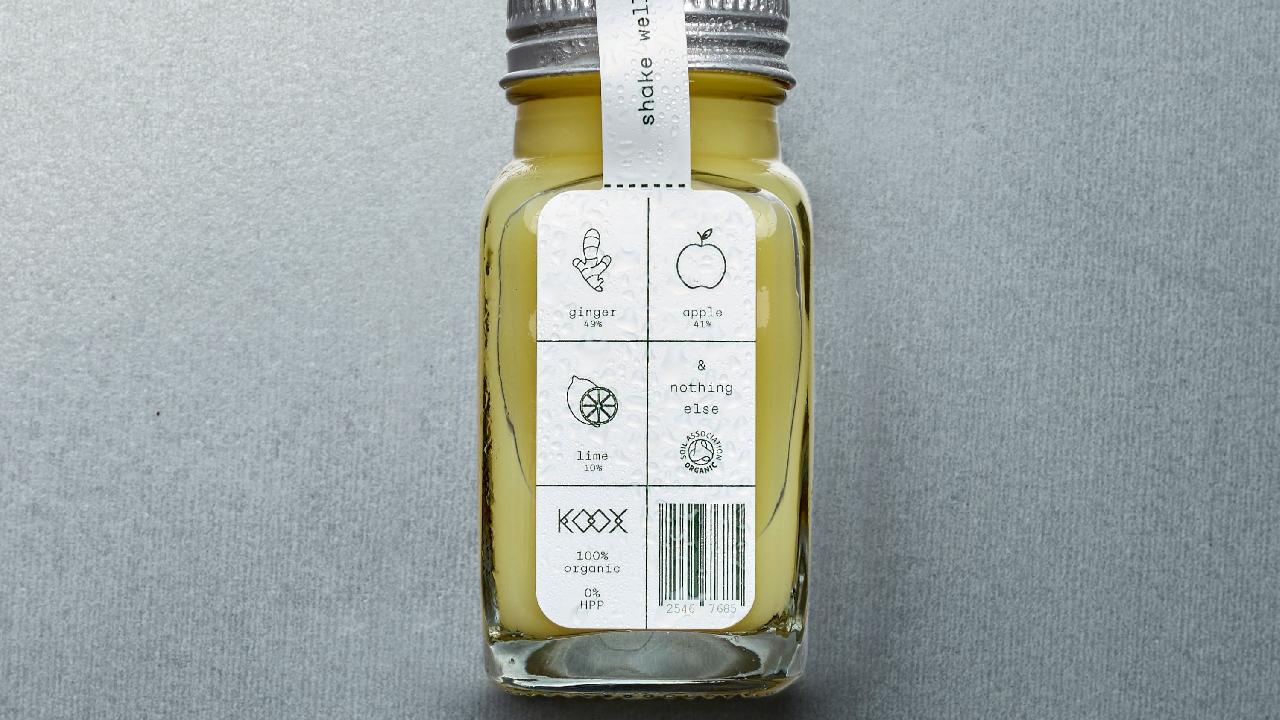 Meal card cover for: Koox Ginger Booster 