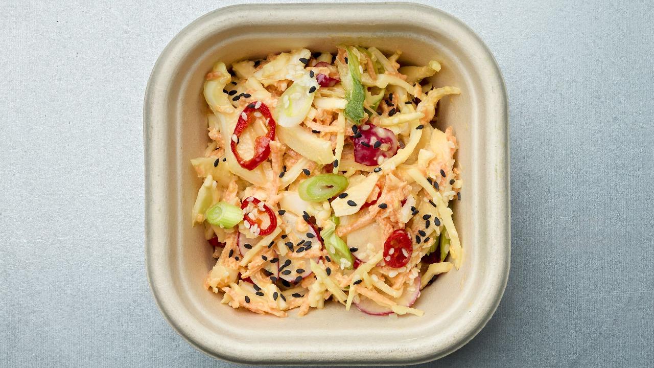 Meal card cover for: Creamy Miso Slaw Pot