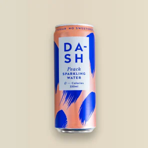 Meal card cover for: DASH Sparkling Peach