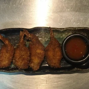 Meal card cover for: Panko Prawn