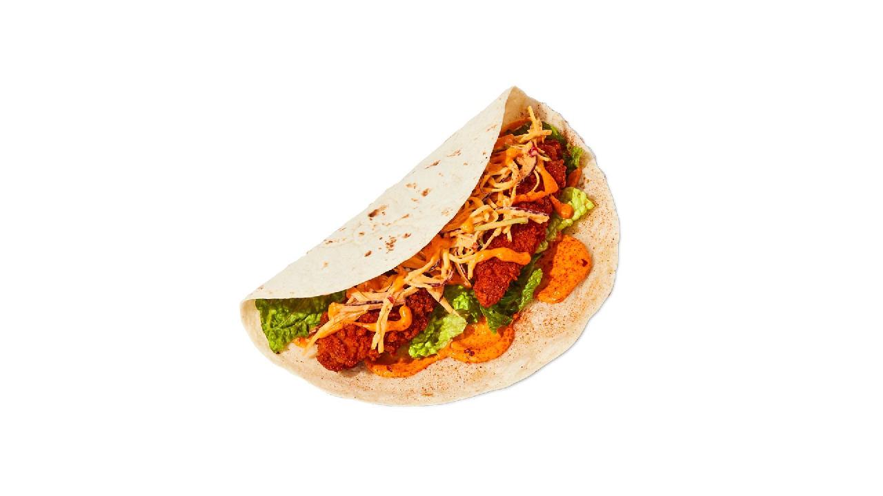 Meal card cover for: Spicy Wrap