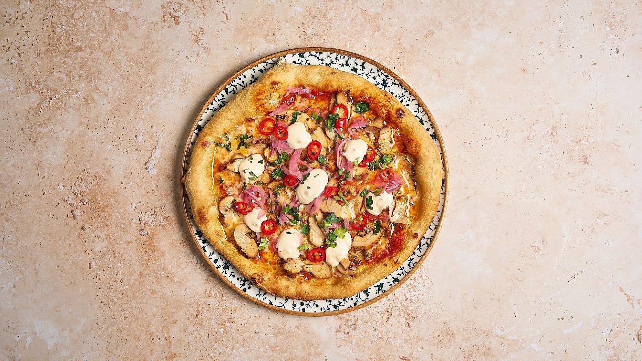 Meal card cover for: Chicken Manakeesh Pizza