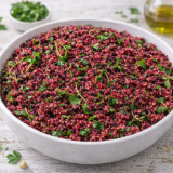 Meal card cover for: Beetroot Quinoa Tabbouleh (6)