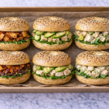 Meal card cover for: Chicken Bagel Platter (24)