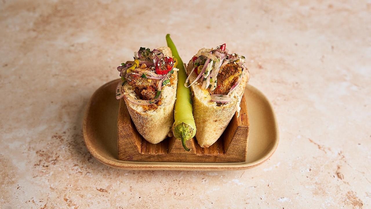 Meal card cover for: Freshly Baked Shawarma Chicken Filled Pita