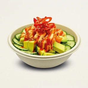 Meal card cover for: Spicy Salmon and Avocado Poke