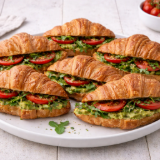 Meal card cover for: Vegan Avocado Croissant Platter (12)