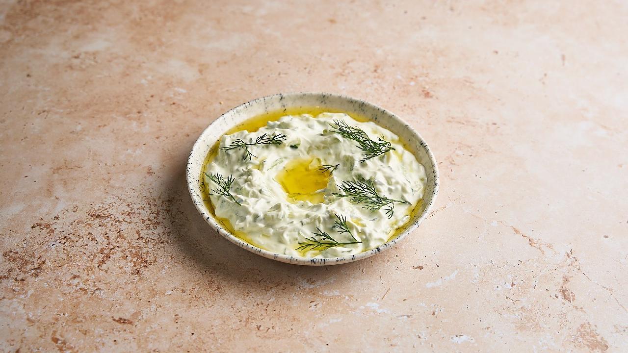 Meal card cover for: Tzatziki Dip