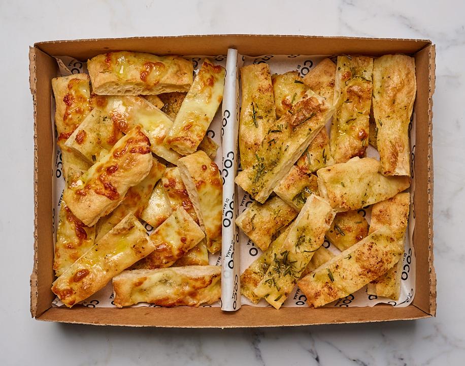 Meal card cover for: PLATTER - Sourdough Garlic Bread (V)