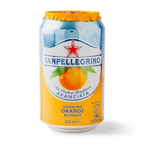 Meal card cover for: San Pellegrino Aranchiata (Orange)