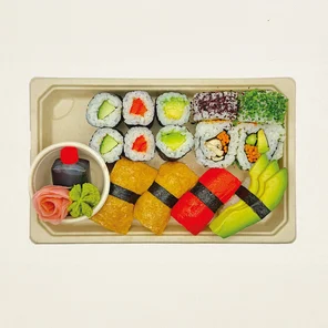 Meal card cover for: Medium Vegan Box Set ( *Collect from Fridge )