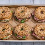 Meal card cover for: Gluten Free Bagel Platter (6)