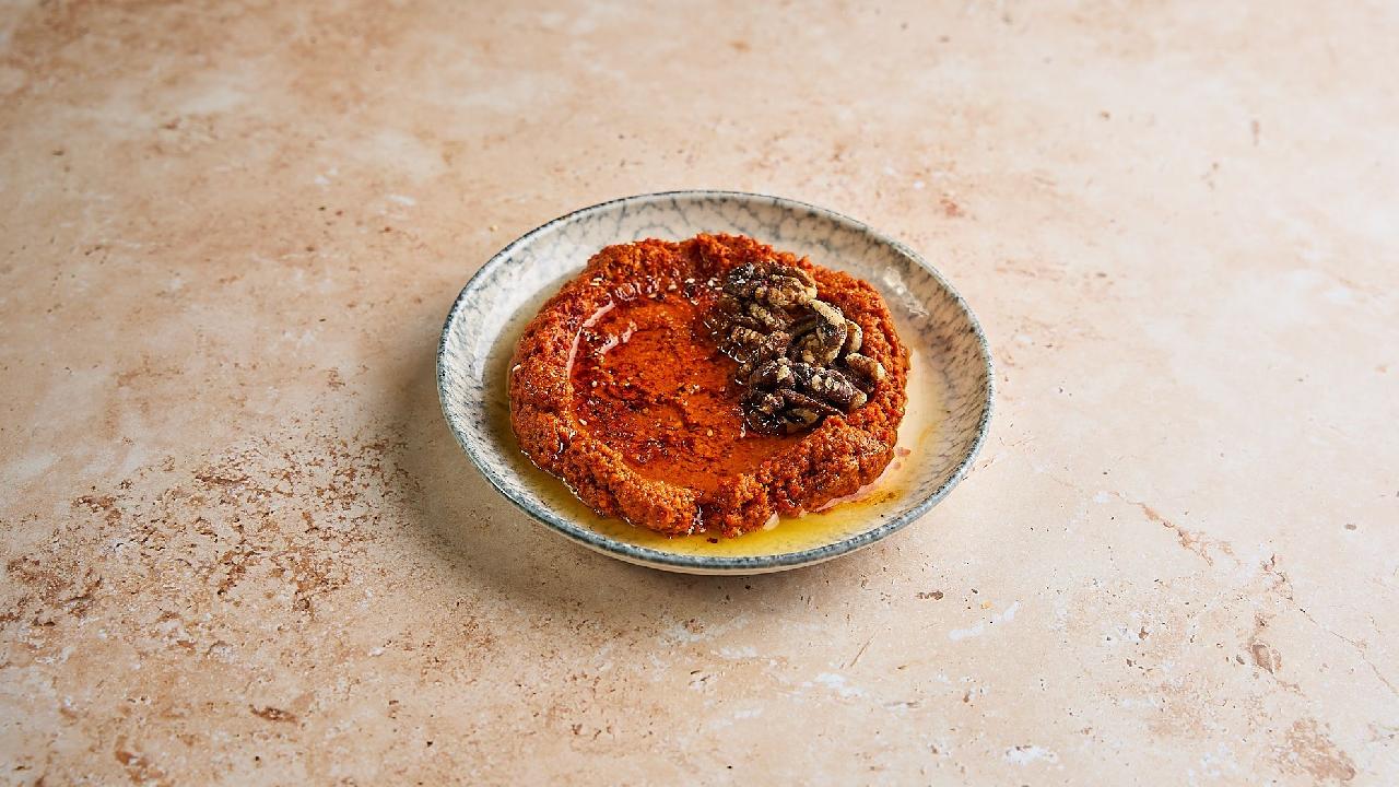 Meal card cover for: Smoky Muhammara Dip