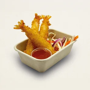 Meal card cover for: Prawn Katsu Side