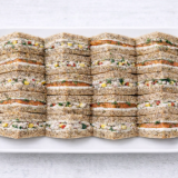 Meal card cover for: Gluten Free Fish Sandwich Platter (12)