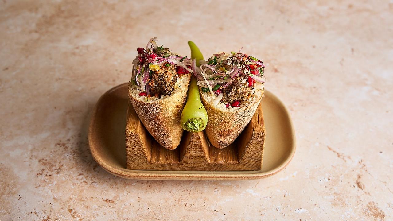 Meal card cover for: Lamb Pita