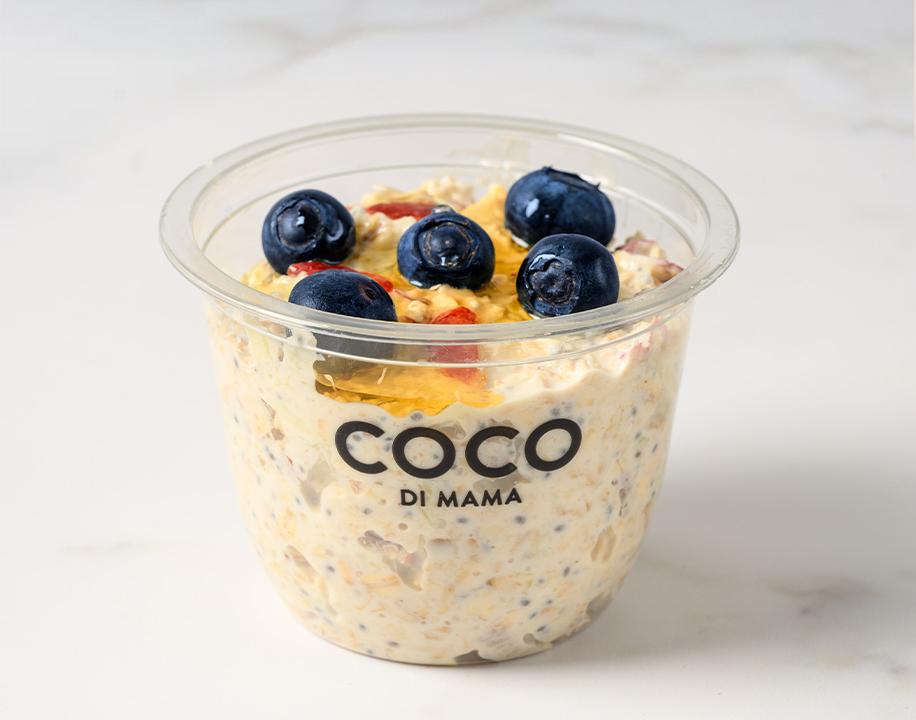 Meal card cover for: Apple & Cinnamon Overnight Oats (V)