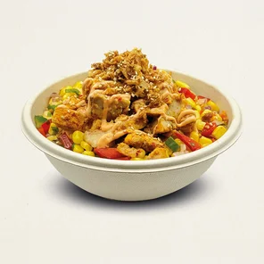 Meal card cover for: Yuzu Chicken Poke
