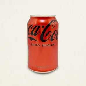 Meal card cover for: Coke Zero