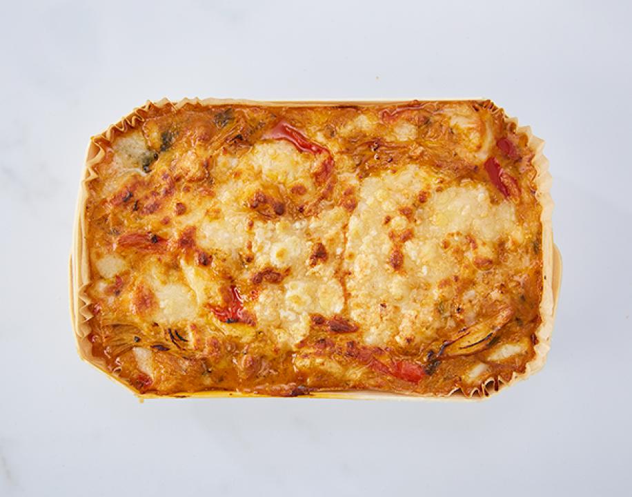 Meal card cover for: Spicy Pollo Lasagne
