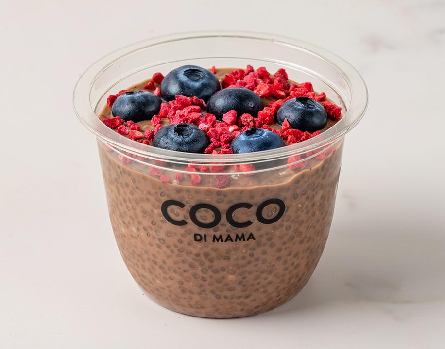 Meal card cover for:  Chocolate & Coconut Chia Pudding (VE) 🌱 