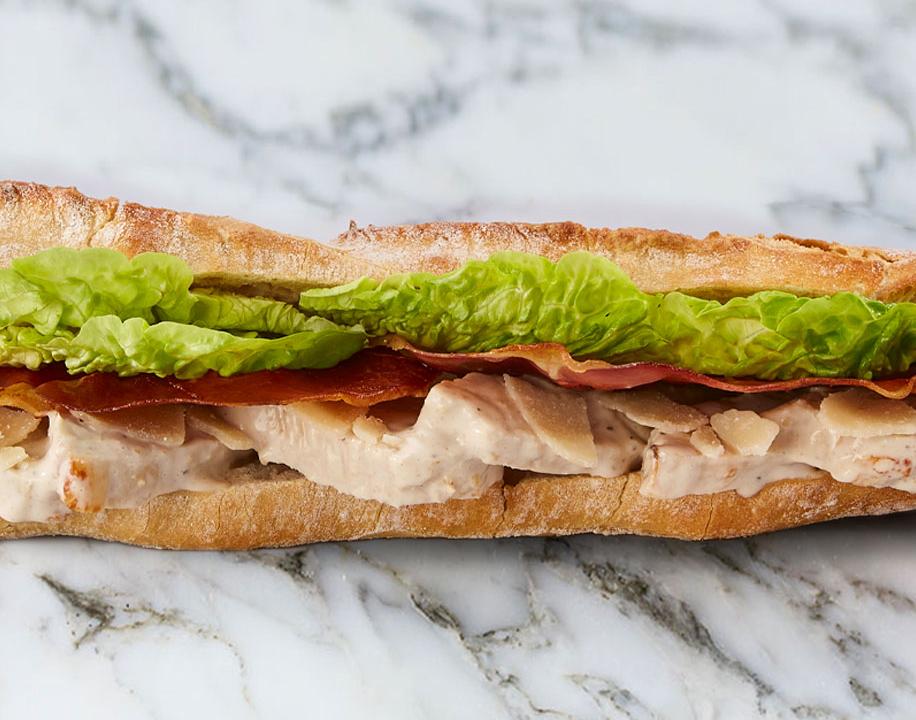 Meal card cover for: Chicken Caesar & Bacon on Sourdough