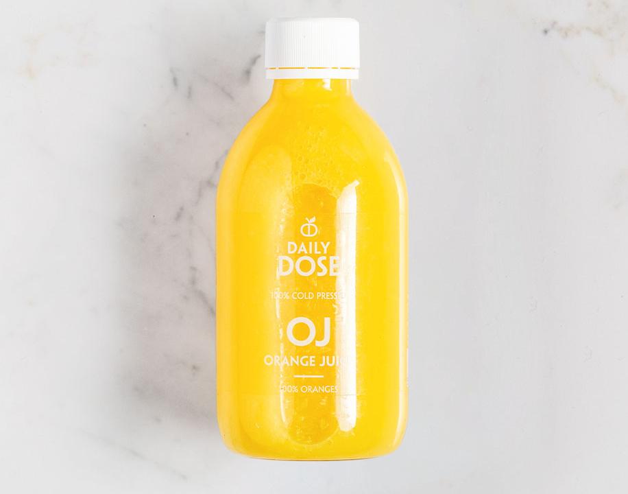 Meal card cover for: Daily Dose Orange Juice