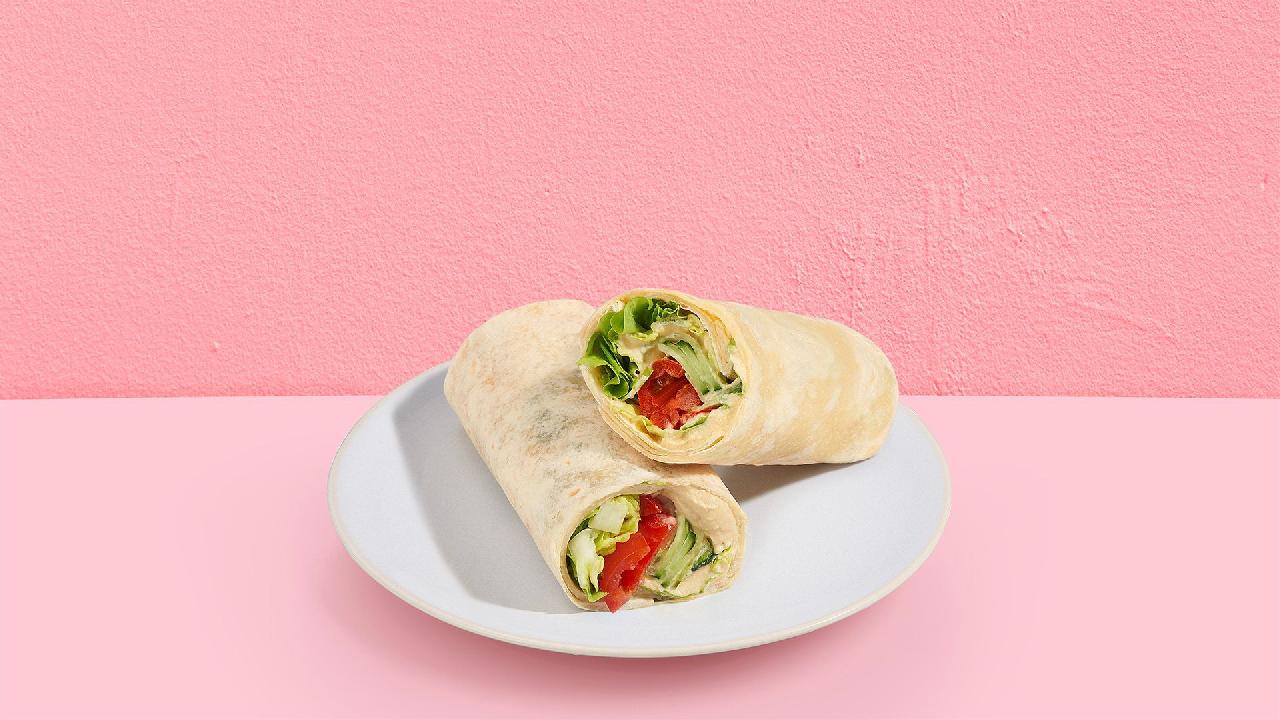 Meal card cover for: Lime Hummus Garden