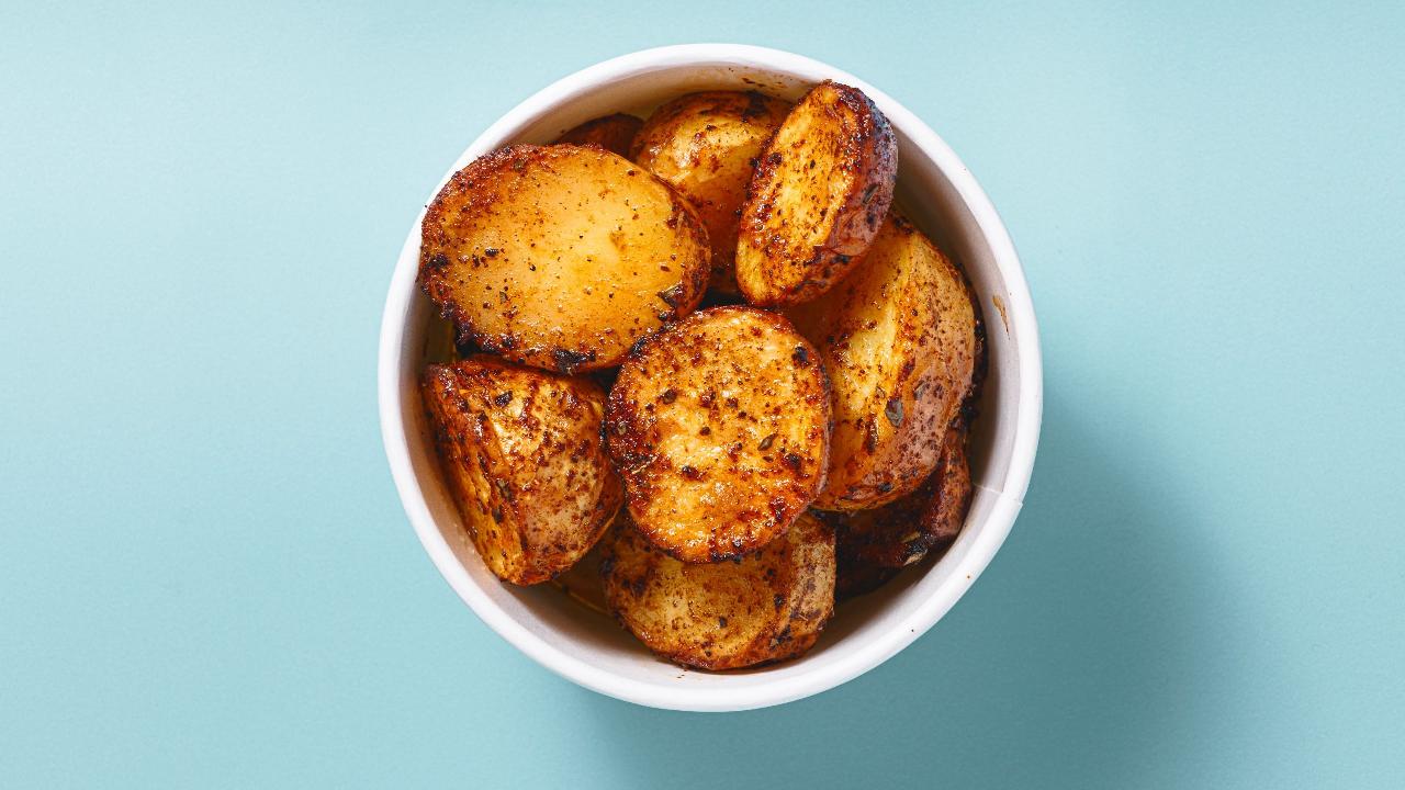 Meal card cover for: Oven Roasted Potatoes