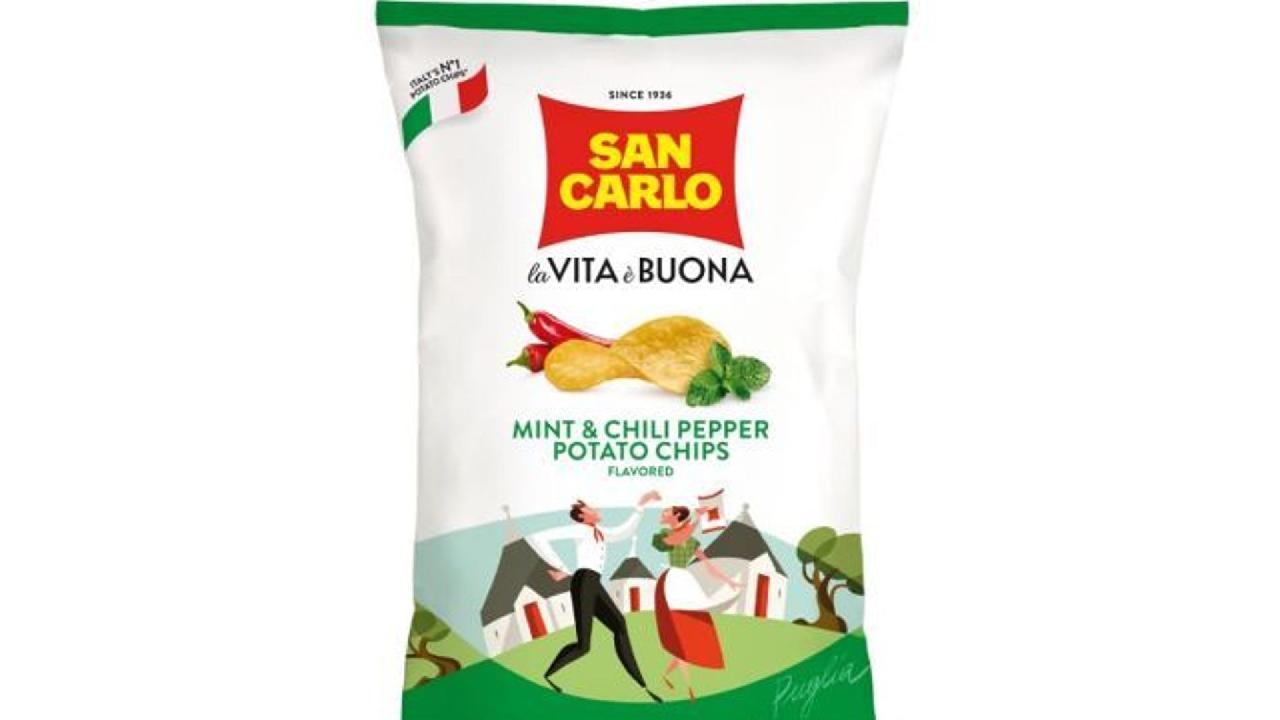 Meal card cover for: Lime & Pepper - San Carlo Crisps