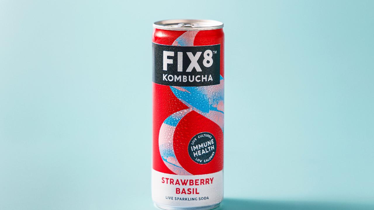 Meal card cover for: Kombucha Strawberry Basil