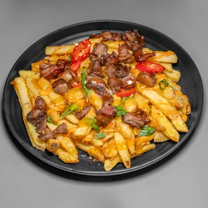 Meal card cover for: Dirty Duck Fries