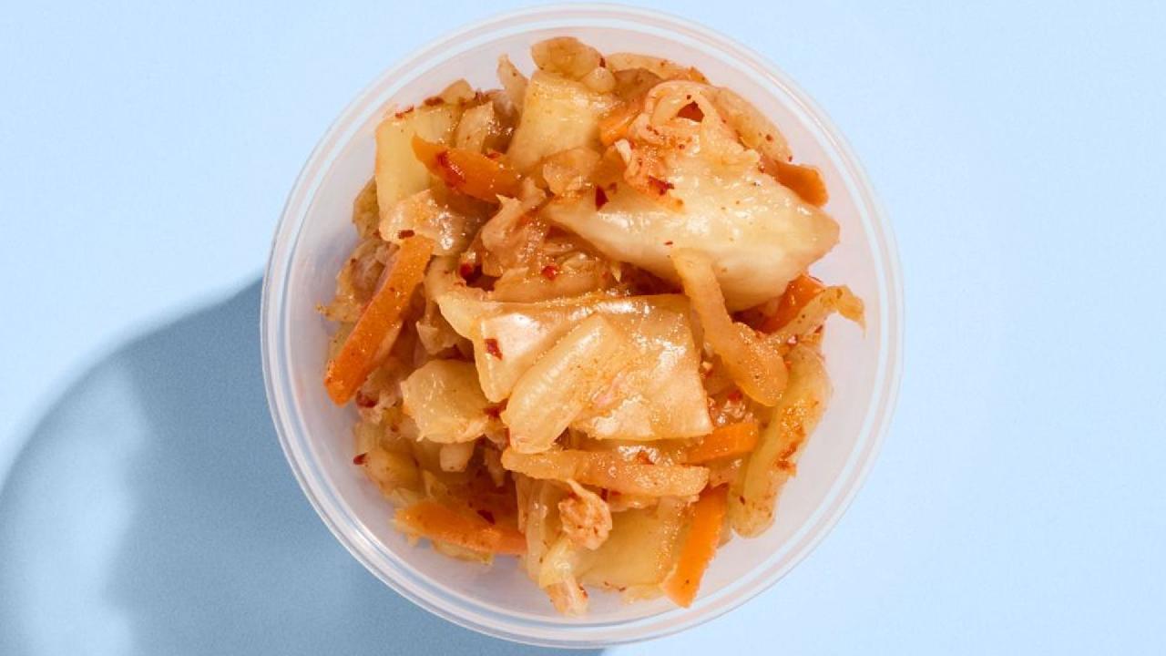 Meal card cover for: Kimchi Side Pot