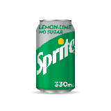 Meal card cover for: Sprite Zero